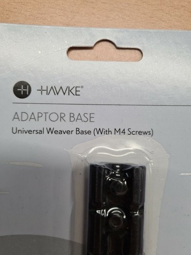 Hawke Universal Weaver Base with M4 Screws 22406 - Picture 3 of 5