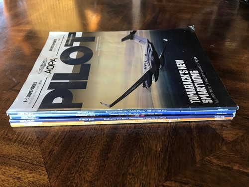 Lot Of 4 AOPA Pilot Magazines Jan - Apr 2022 - Picture 2 of 2