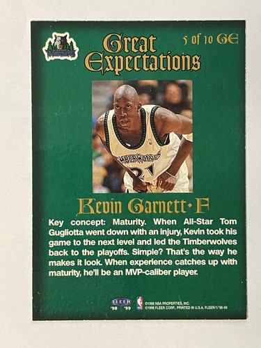 Tarjetas de baloncesto Kevin Garnett **Tú eliges* Top 75 HOF. Revisado 6/4 - Imagen 65 de 191