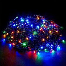 Christmas LED Lights Cluster Strings Multifunction Xmas Tree Home Festive Decor