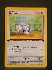 2000 Pokemon Team Rocket 1st Edition #53 Dratini C