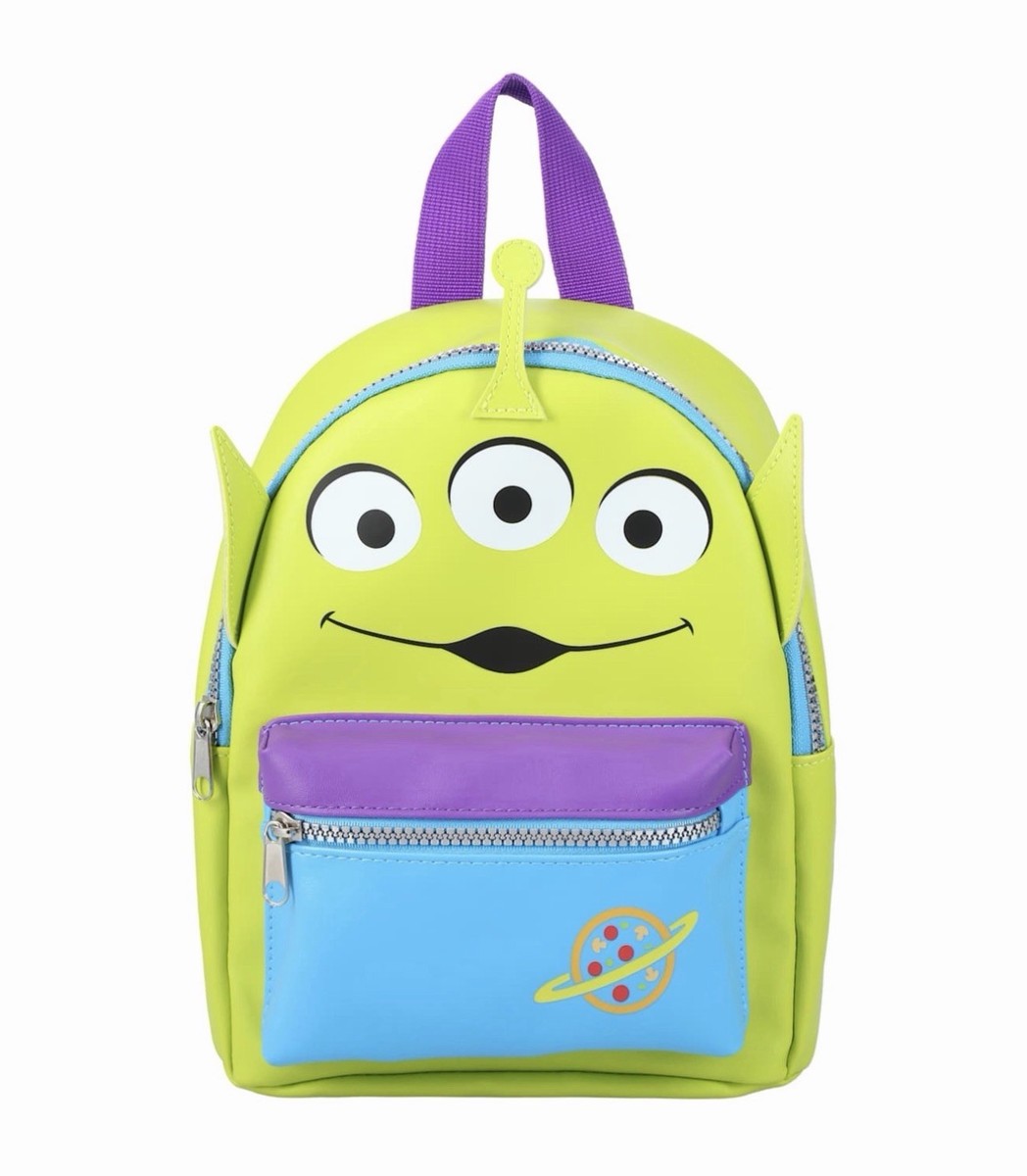 Disney Pixar Toy Story Alien Mini Backpack with Adjustable Straps BNWT Disney Pixar Toy Story Alien Pizza Planet Mini Backpack  main image 2