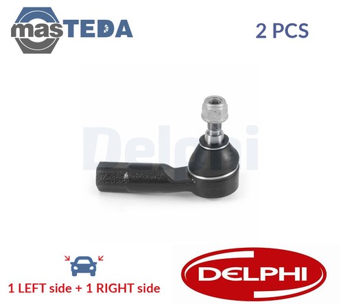 TA3857 TRACK ROD END RACK END PAIR FRONT DELPHI 2PCS NEW OE REPLACEMENT - Picture 1 of 5