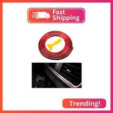 Yourkar Car Interior Trim Strips 16.4ft Auto Decoration Styling Door Dashboard