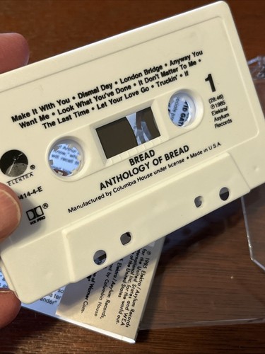 Bread Anthology Kassette 1985 GETESTET Elektra Soft Rock Classic Greatest Hits - Bild 5 von 9