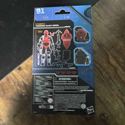 Hasbro G.I. Joe Classified Series #91 Cobra Crimson Alley Viper Figur AUF LAGER - Bild 4 von 6