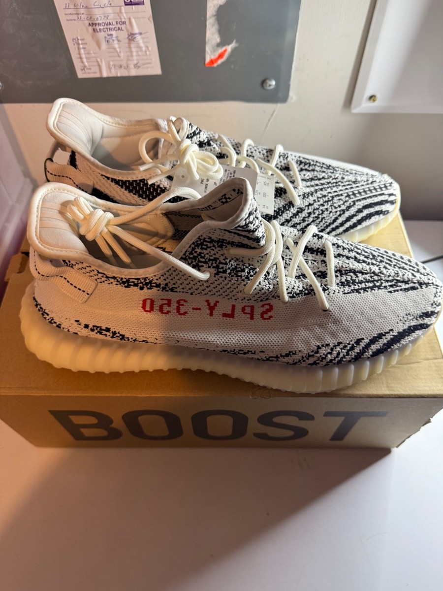Size 14 - adidas Yeezy Boost 350 V2 Low Zebra for sale