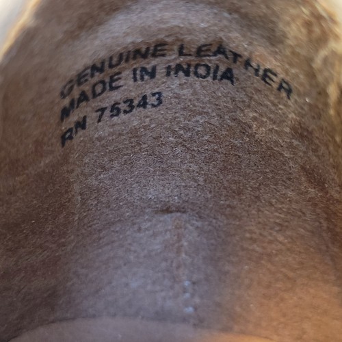 NWT Joie Genuine Leather Woven Waffle Tan Loafers Almond Toe Flats Shoes Wmn's 8 - Picture 9 of 9