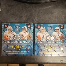 2024 Panini Illusions Football Mega Box - Factory-Sealed, In-Hand, SHIPS FREE!!