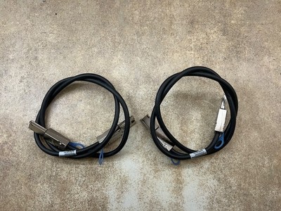 LOT OF 2  SuperMicro CBL-0166L External iPass MiniSAS to iPass MiniSAS 1M Cable