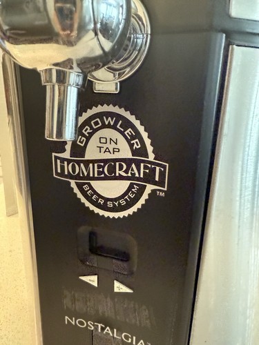 Nostalgia HomeCraft On Tap Beer Growler Cooling System CBD5SS VG! - No Drip Tray - Picture 2 of 9