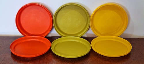 Vintage Retro Tupperware Bowls & Lids/Plates - Bild 2 von 3