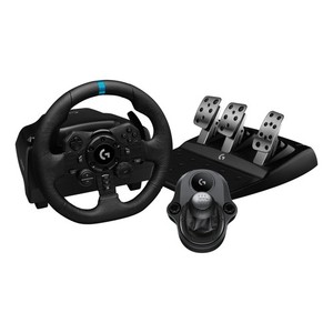 LOGITECH G923 PS4/PS5 DRIVING FORCE KIT VOLANTE LEVA CAMBIO
