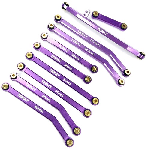 TEIRAY SCX24 Links Upgrades High Clearance RC Crawler Car Steering Rod Tie fo... - Picture 2 of 6