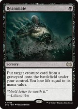 1x Reanimate - Commander: Duskmourn: House of Horror - NM  -  MTG