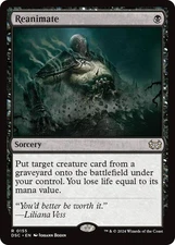 1x Reanimate - Commander: Duskmourn: House of Horror - NM  -  MTG