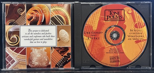 David Grisman/Tony Rice - Tone Poems - Acoustic Disc CD VG++ FOLK/BLUEGRASS 1994 - Imagen 2 de 5