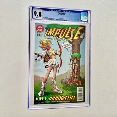 Impulse #28 CGC 9.8 - DC Comics 1997 1st Arrowette Cissie King-Jones