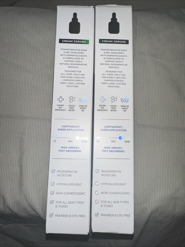 2pc Lot Dove Cream Serum Hyaluronic + Hydration 8oz NIB Unopened ￼ - Bild 2 von 4