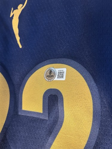 Caitlin Clark Signed Indiana Fever Jersey Autographed Beckett BAS COA - Picture 4 of 7