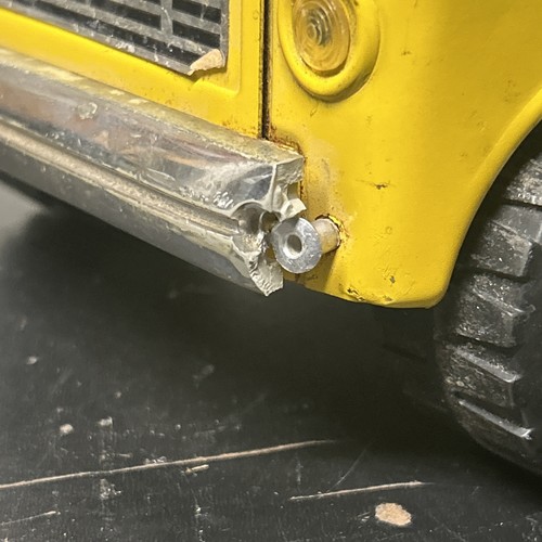 Scuolabus vintage anni 70 Tonka Toys acciaio pressato giallo - Foto 9 di 15