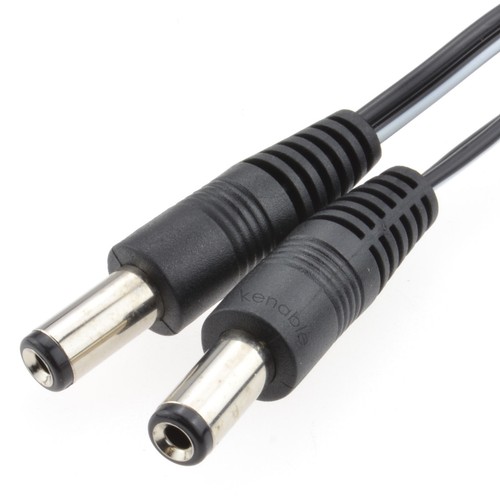 2,1 mm x 5,5 mm złącze prądu stałego wtyk przewód na wtyk kabel zasilający 50cm / 1m / 2m / 3m / 5m - Zdjęcie 4 z 23