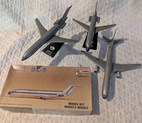 Vintage Konvolut 4 Eastern Airlines Modellflugzeuge