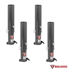 Bulldog 4x 25K GN24 Round Gooseneck Trailer Coupler 2-5/16" Cable Release New