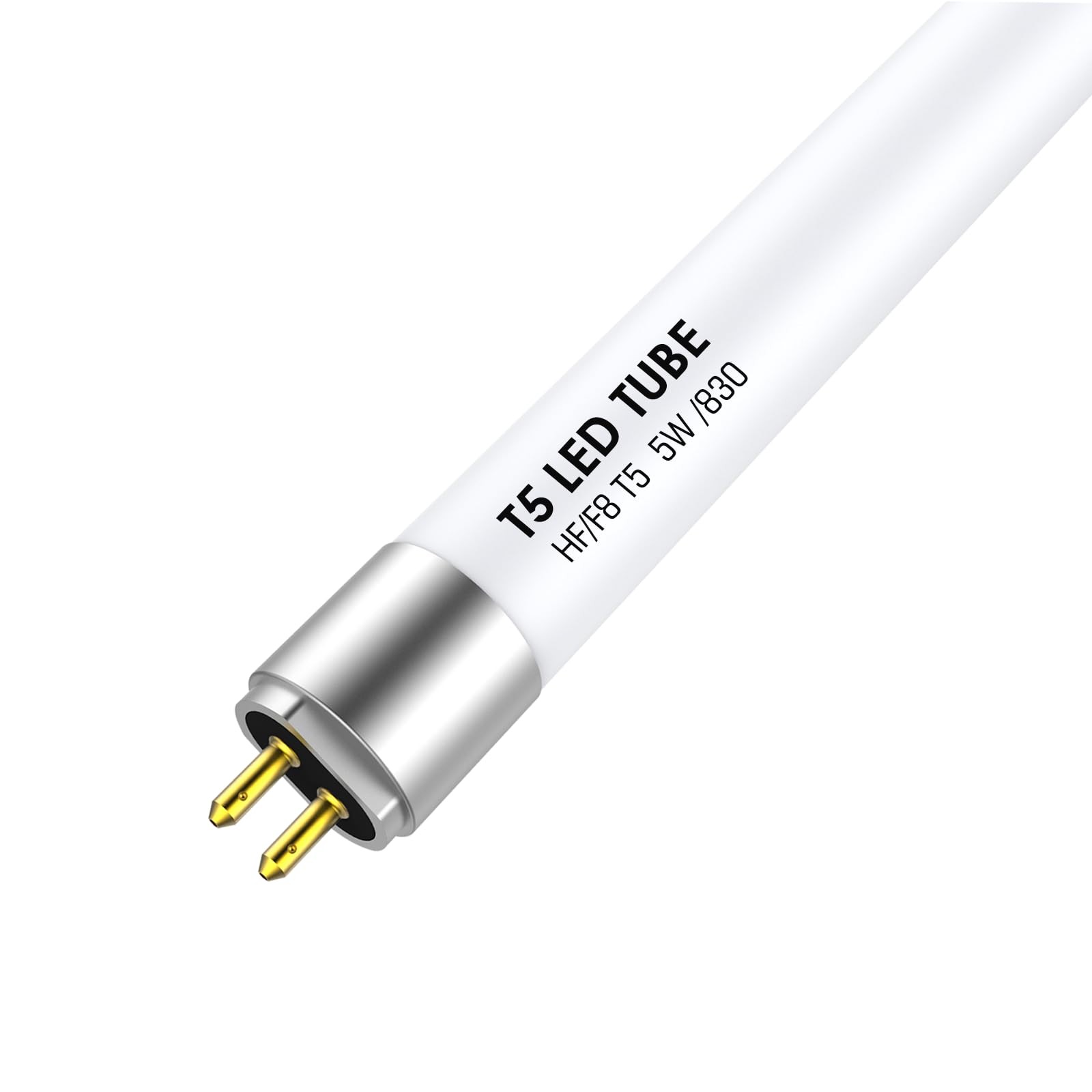 LED TUBE T5 COURT 288 mm blanc chaud 3000K ampoule linolite mini tube LED G5 5W pour miroir