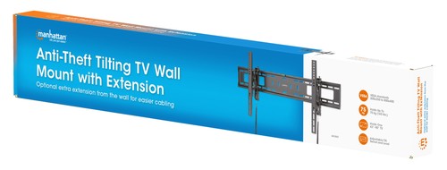 Manhattan Wall Mount With Extension for TV & Monitors (Tiltable Anti Theft), ... - Afbeelding 12 van 15
