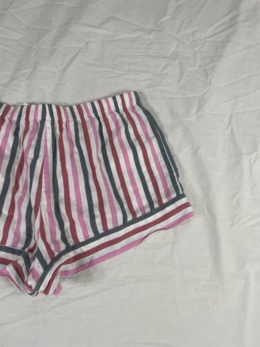 Victoria Secret Pyjamashorts Damen mehrfarbig gestreift Größe M - Bild 7 von 8