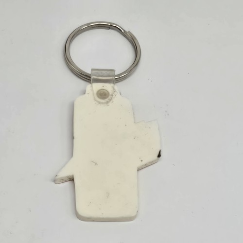 Vintage GATORADE Key Ring Keychain Lightning Bolt Logo Rubber 1970’s - Picture 3 of 3