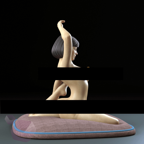 Yoga Girl 1/8 1/6 1/4 3D Print Model Kit Unpainted Unassembled NSFW - 第 4/4 張圖片