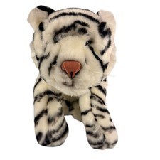 Vtg Animal Alley Toys R Us Exclusive White Siberian Tiger Plush Stuffed Animal
