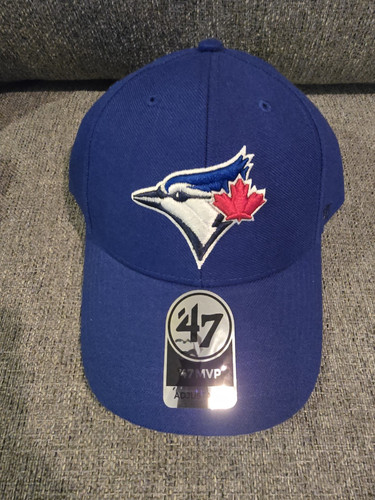 Nuevo - '47 Toronto Blue Jays MVP Hogar Azul Real Correa Ajustable Sombrero / Gorra $30 - Imagen 1 de 4