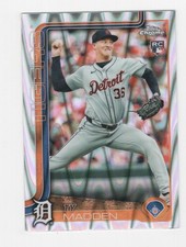 2025 TOPPS CHROME BASEBALL RAYWAVE REFRACTOR CARDS #1-300 PICK YOUR CARDS