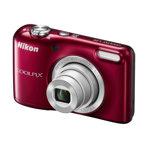 Cámara digital Nikon Coolpix L29 roja 16,1 MP 5x zoom - Imagen 2 de 11