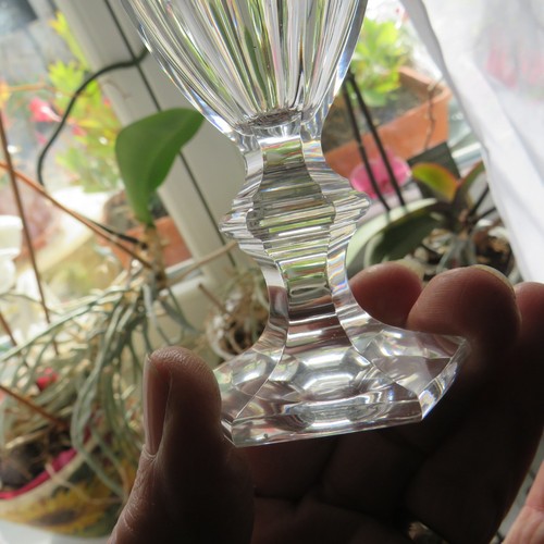 8 Baccarat Kristall Likörgläser Modell Harcourt H 9,5 cm - Bild 10 von 13