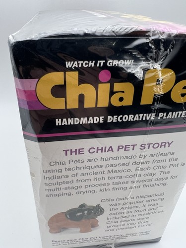CHIA PET KITTEN - Handgefertigter Deko Übertopf Vintage Neu Versiegelt - Bild 16 von 24