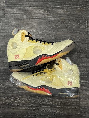 Off-White x Air Jordan 5 Retro „Sail“ - Bild 2 von 8