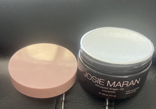 JOSIE MARAN UNSCENTED Whipped Argan Oil Ultra-Hydrating Body Butter 4 oz New - Picture 4 of 4