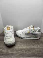 VANS Rowley XLT Mens Size 8 Shoes White Grey Skate Skateboarding Sneakers NEW