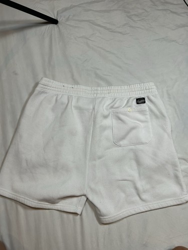 Men’s Brooklyn Cloth White Sweat Shorts Sz XL Very Good - Picture 2 of 6