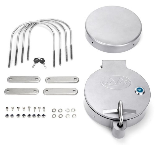 AA Products Universal-Rohrträger-Kit passend für 8" PVC-Rohr möglicherweise fehlende Schrauben - Bild 1 von 4