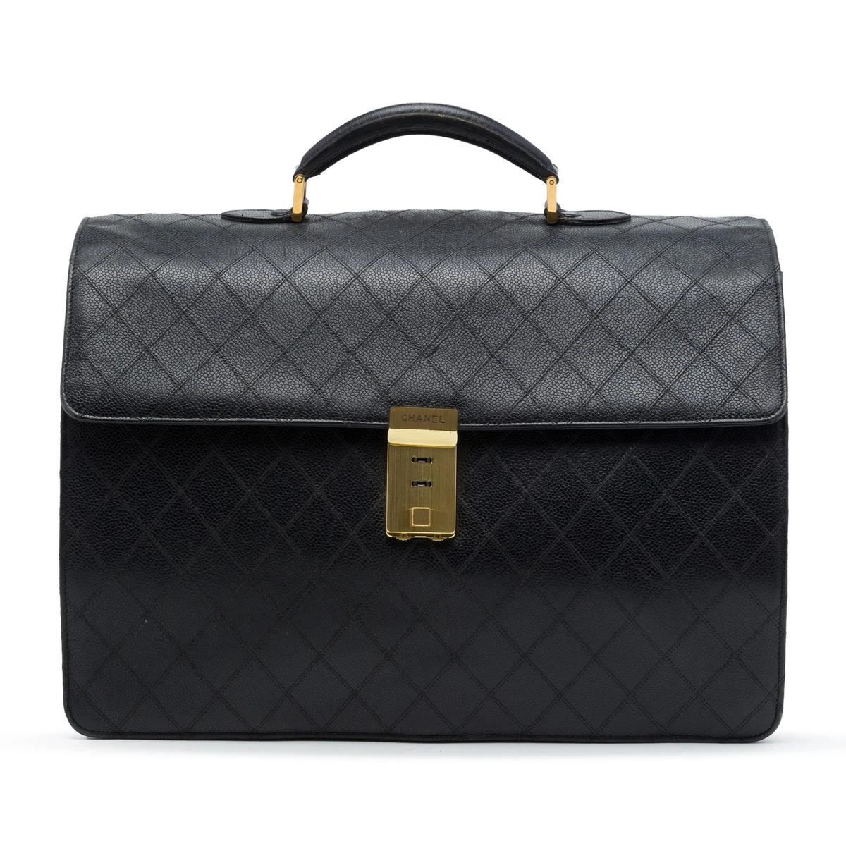 Chanel ドキュメントバッグ CHANEL Briefcase/Document Case Quilted Bags & Handbags for Women