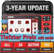 ANCEL DS300 Pro KFZ OBD2 Diagnosegerät Scanner ALL SYSTEM Bluetooth Active Test