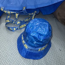 New IKEA Bucket Hat KNORVA Frakta with Lining & Vent Holes Rain Hat Sun Hat U16