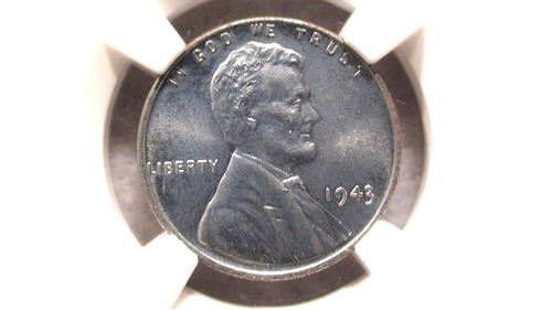 1943 P Lincoln Wheat Cent NGC MS67 CAC HI GRADE STEEL 1C Coin PRICED TO SELL! - Picture 2 of 4