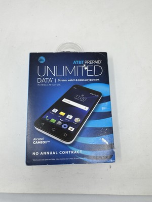 Brand New, AT&T Prepaid Alcatel Cameox  Phone