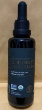 Global Healing USDA Organic Elderberry & Echinacea Liquid Supplement (2 Oz)